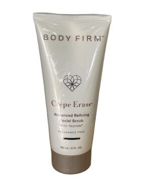 Crepe Erase Advanced Refining Facial Scrub Fragrance Free New Sealed
